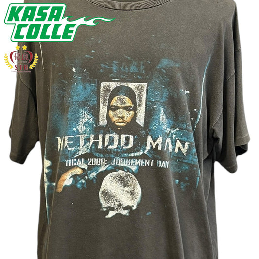 METHOD MAN Wu-Tang Clan 90's Vintage T-shirt, Size XL