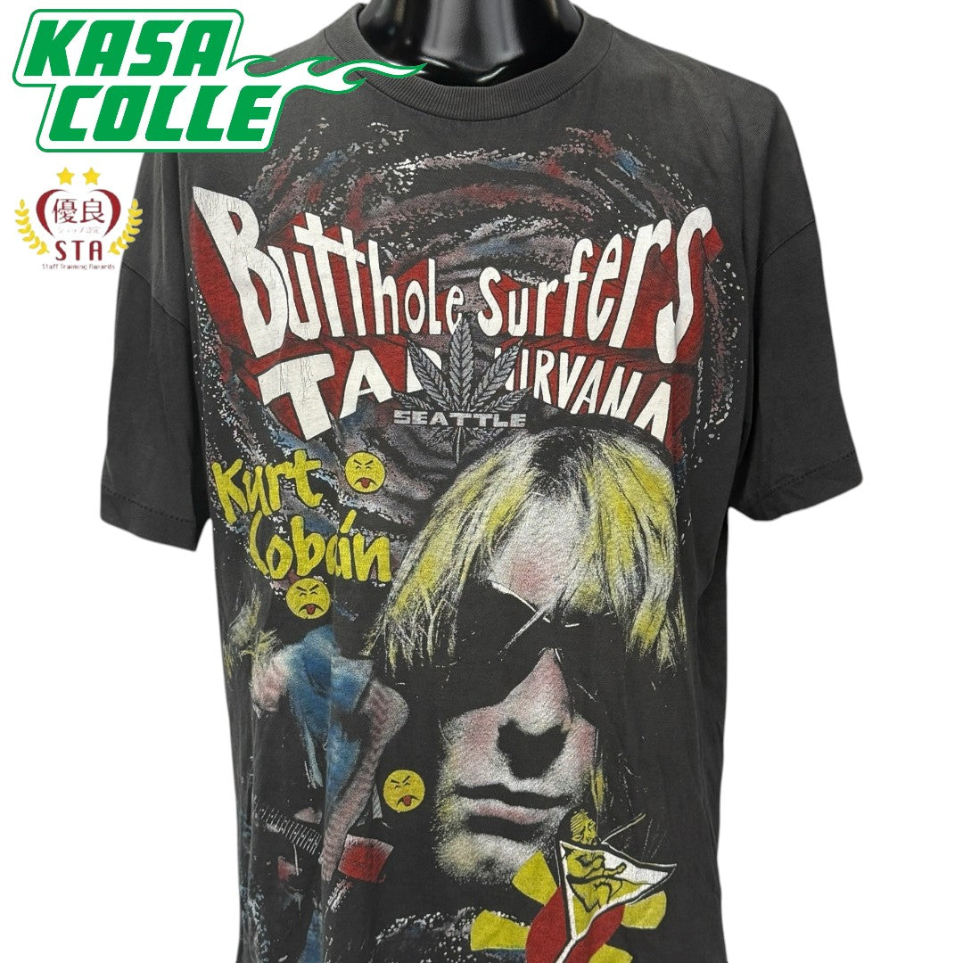 【NIRVANA x Butthole Surfers x TAD】ニルヴァーナ Vintage Tシャツ