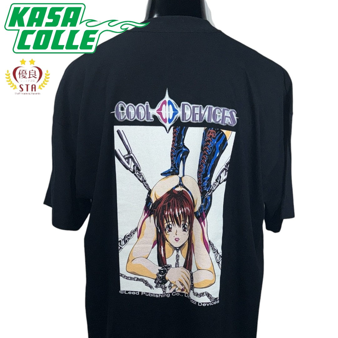 【COOL DEVICES】クールディバイシス "Anime" 90's ユーロ Vintage Tシャツ