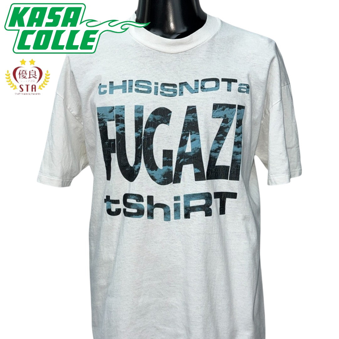 【FUGAZI】フガジ "THIS IS NOT A FUGAZI T-SHIRT" 90's Vintage Tシャツ