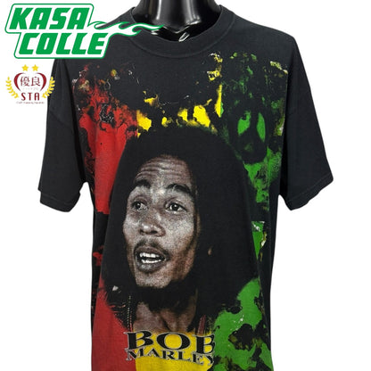 【BOB MARLEY】ボブ・マーリー "RASTA REVOLUTION" 90's Vintage Tシャツ