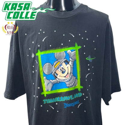 【DISNEY】ディズニー トゥモローランド ミッキー USA製 Vintage Tシャツ