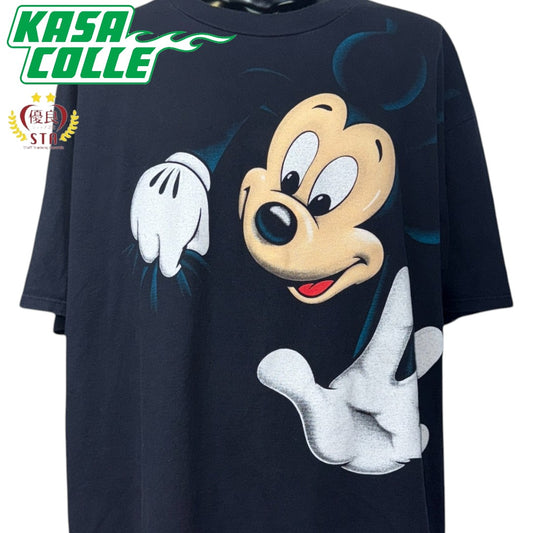 [DISNEY] Disney Mickey Mouse Vintage T-shirt, Made in USA, One Size