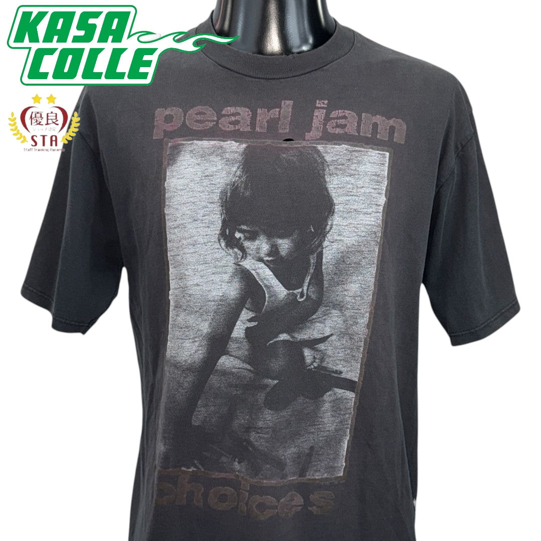 【PEARL JAM】パール・ジャム "CHOICES" USA製  Vintage Tシャツ