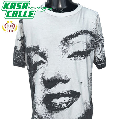 【MARILYN MONROE】マリリンモンロー Big Face Vintage Tシャツ