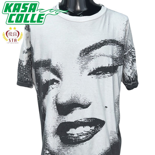 【MARILYN MONROE】マリリンモンロー Big Face Vintage Tシャツ