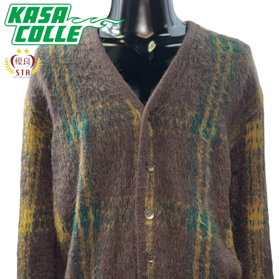[CAMPUS] Canvas Wool x Mohair 60's Knit Cardigan