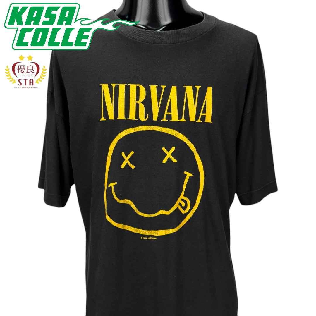 【NIRVANA】ニルヴァーナ SMILE スマイル ユーロ  Vintage  Tシャツ