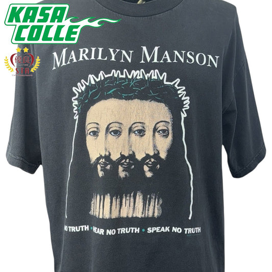 [MARILYN MANSON] Marilyn Manson BELIEVE Vintage T-shirt L