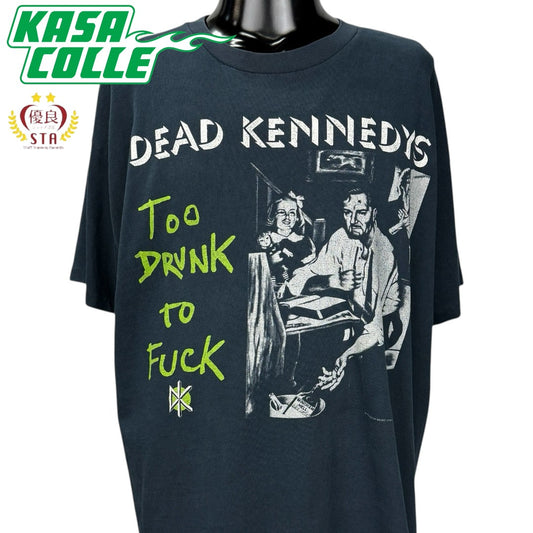 【DEAD KENNEDYS】デッド・ケネディーズ "TOO DRUNK TO FｘｘK" 90's Vintage Tシャツ