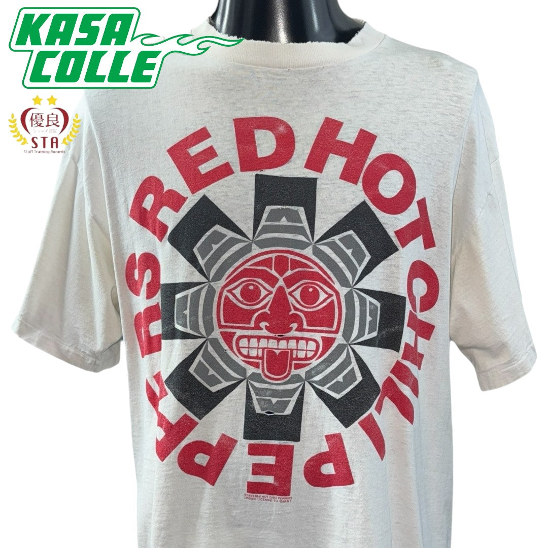 【RED HOT CHILI PEPPERS】レッドホットチリペッパーズ Vintage レッチリTシャツ L相当
