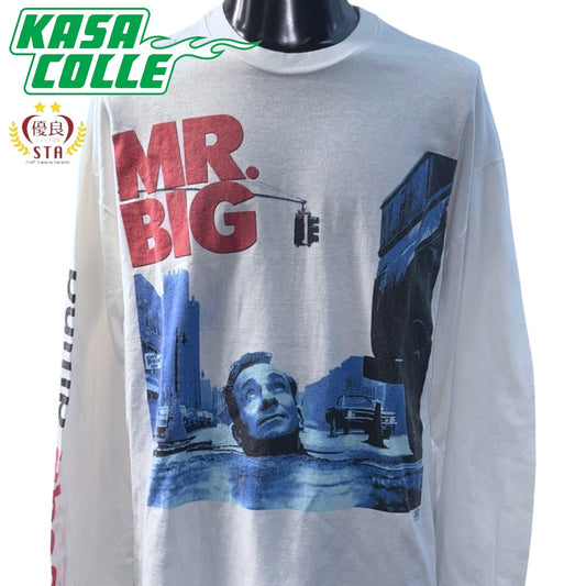[MR. BIG] Mr. Big "BUMP AHEAD TOUR" 90's USA Made Long Sleeve T-Shirt