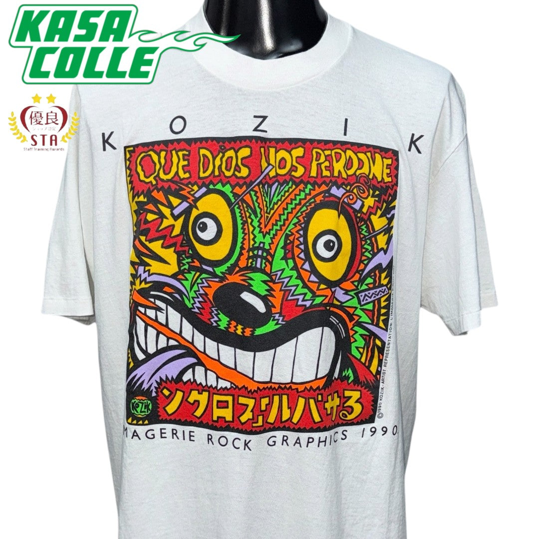 【FRANK KOZIK】フランク・コジック "QUE DIOS VOS PERDONE" 90's Vintage Tシャツ