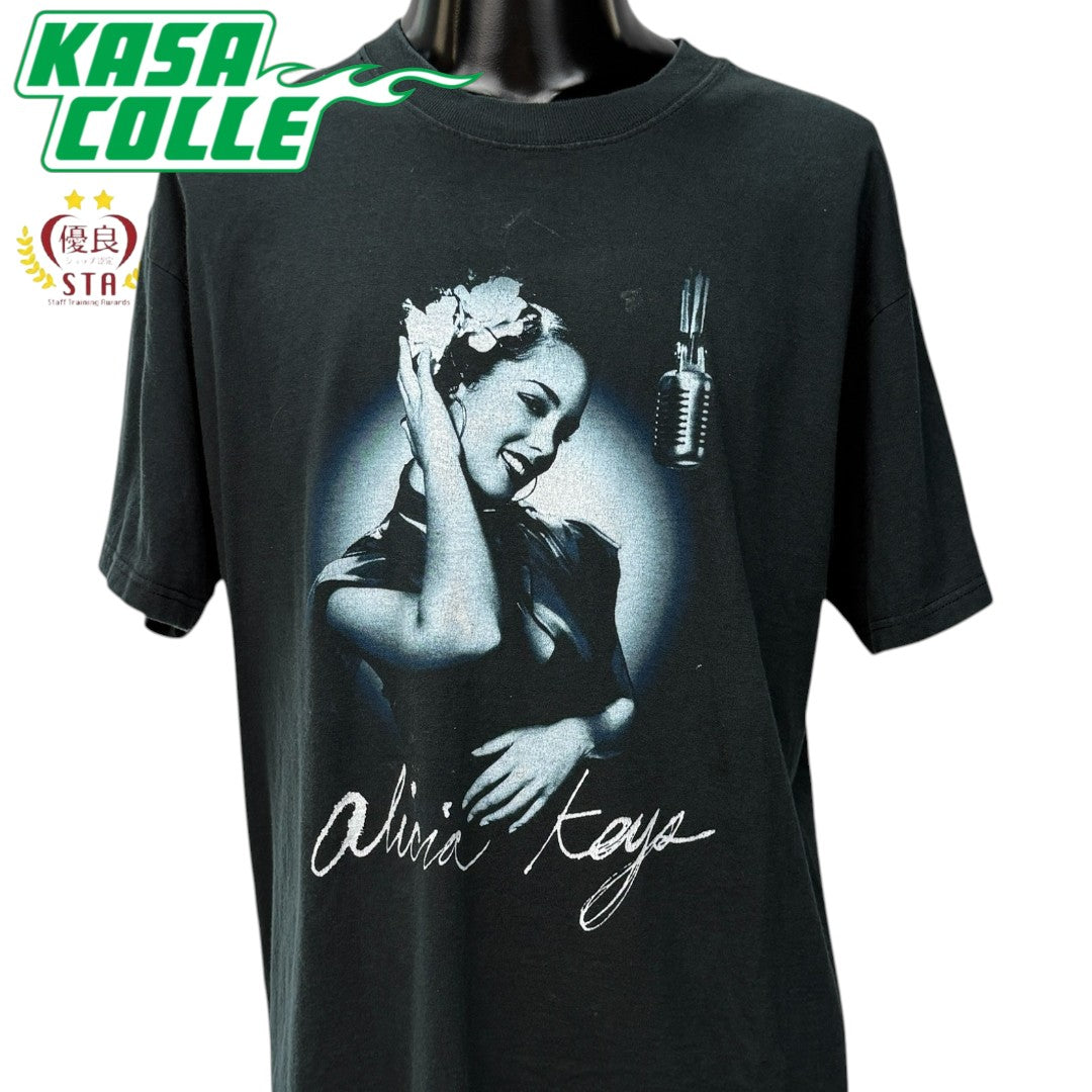 【ALICIA KEYS】アリシア・キーズ "DIARY TOUR" 00's Vintage ツアーTシャツ