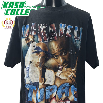 【2PAC】2パック MAKAVELI THUG LIFE RAP TEE Vintage Tシャツ
