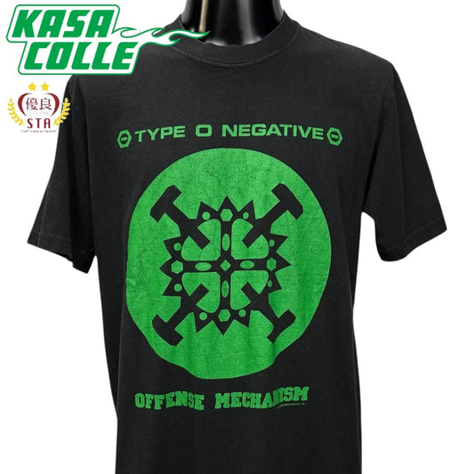 【TYPE O NEGATIVE】タイプ・オー・ネガティブ "OFFENSE MECHANISM" 90's Vintage Tシャツ