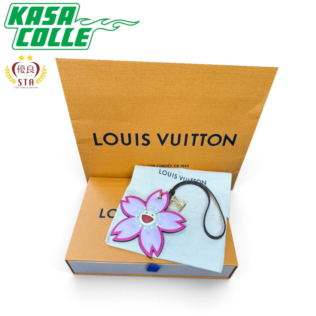 【LOUIS VUITTON × 村上隆】ルイ・ヴィトン LV × TM "チェリーブロッサム" バッグチャーム