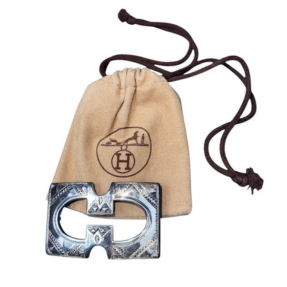 [HERMES] Hermes Tuareg Belt Buckle Ag925