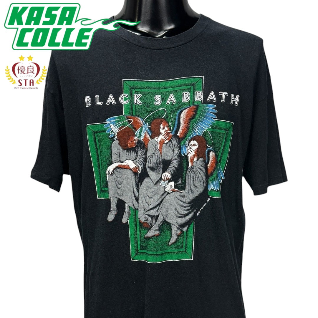 【BLACK SABBATH】ブラックサバス "HEAVEN AND HELL" 80's Vintage Tシャツ