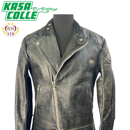 【Lewis Leathers】ルイスレザー 70s レザージャケット ブラック（サイズ42）