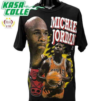 【MICHAEL JORDAN】マイケル・ジョーダン "FACE & NO.23" 90's Vintage Tシャツ