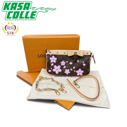 【LOUIS VUITTON × 村上隆】ルイ・ヴィトン  LV × TM  "チェリーブロッサム" ポシェット・アクセソワール