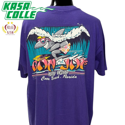 【RON JON】ロンジョン "SURFING SHARK" 80's Vintage Tシャツ
