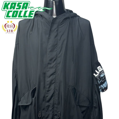 【RAF SIMONS】ラフシモンズ Oversized Printed Parka モッズコート