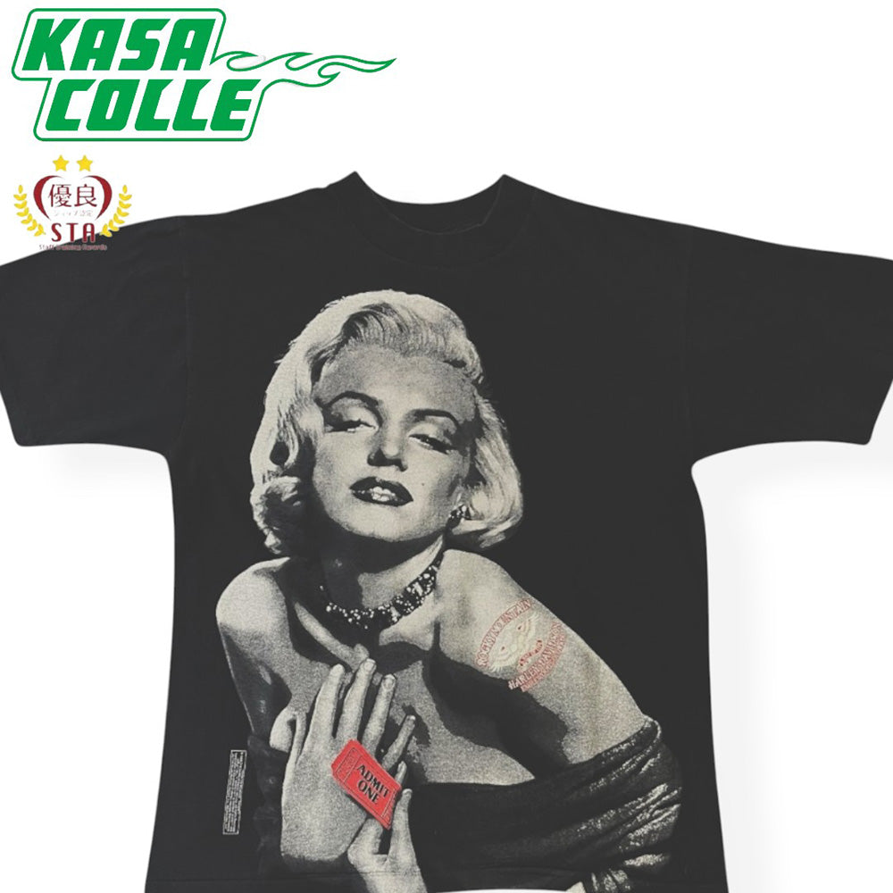 【Marilyn Monroe 】 マリリンモンロー Tシャツ 黒 L