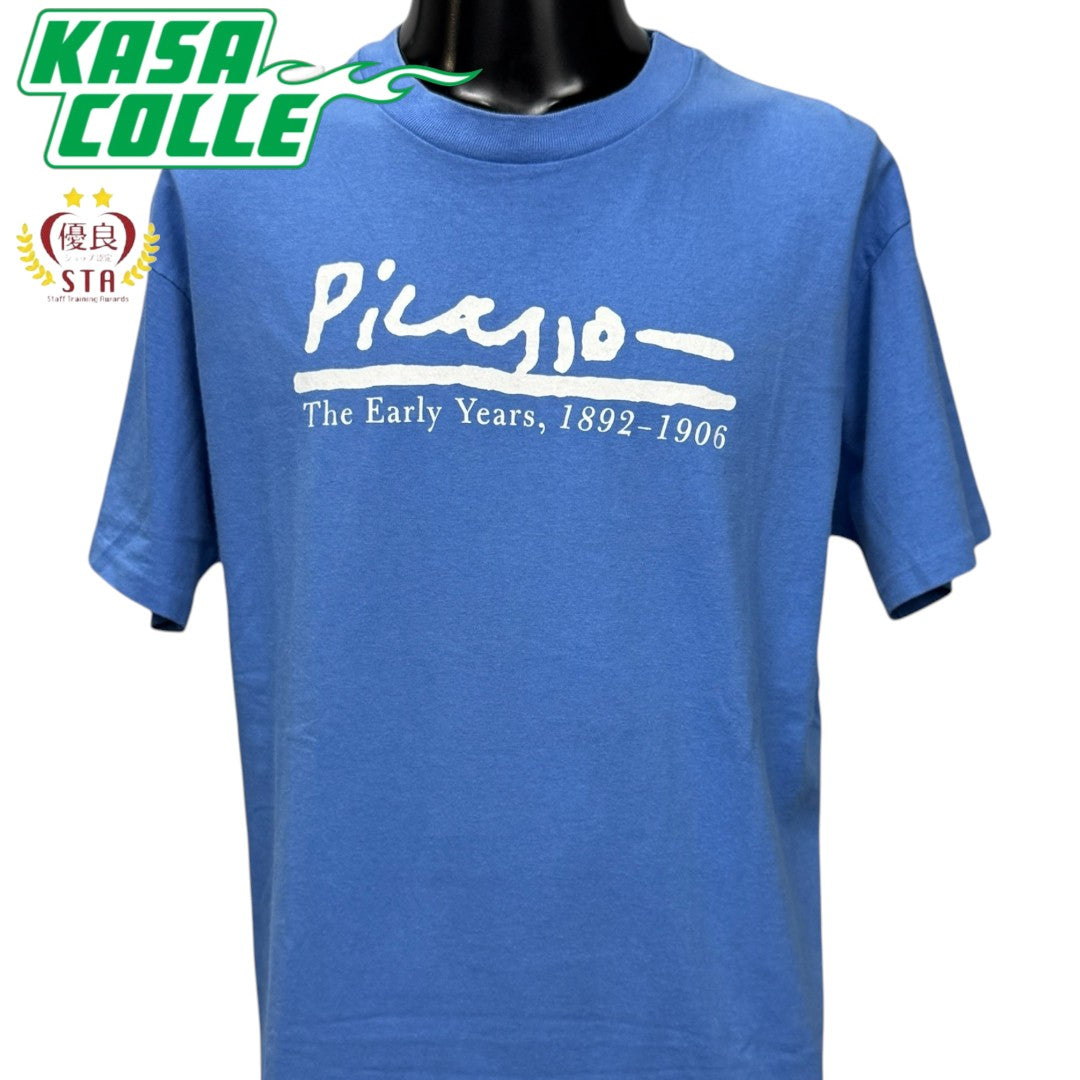 【PICASSO】ピカソ "The Early Years, 1892-1906" 90's Vintage Tシャツ