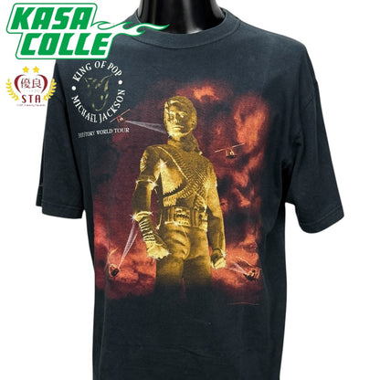 【MICHAEL JACKSON】マイケル・ジャクソン "HISTORY WORLD TOUR" 90's Vintage Tシャツ