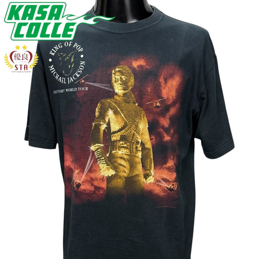 【MICHAEL JACKSON】マイケル・ジャクソン "HISTORY WORLD TOUR" 90's Vintage Tシャツ