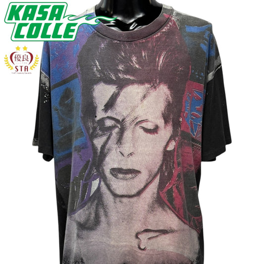 【DAVID BOWIE】デヴィッド・ボウイ "ALADDIN SANE / MOSQUITOHEAD" 90's Vintage Tシャツ