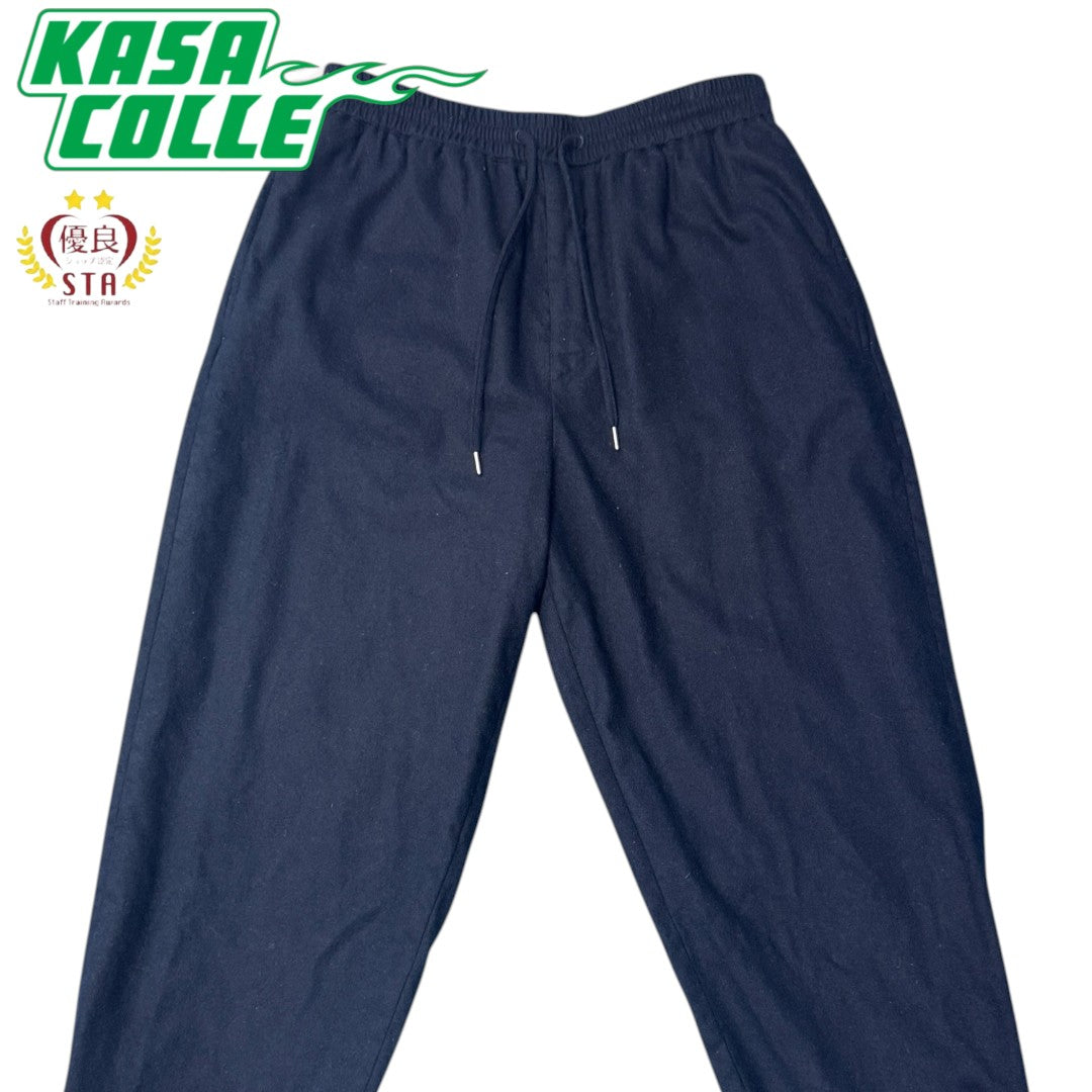【HERMES】エルメス "HEM ZIP WOOL JOGGER PANTS / 165260H301" パンツ