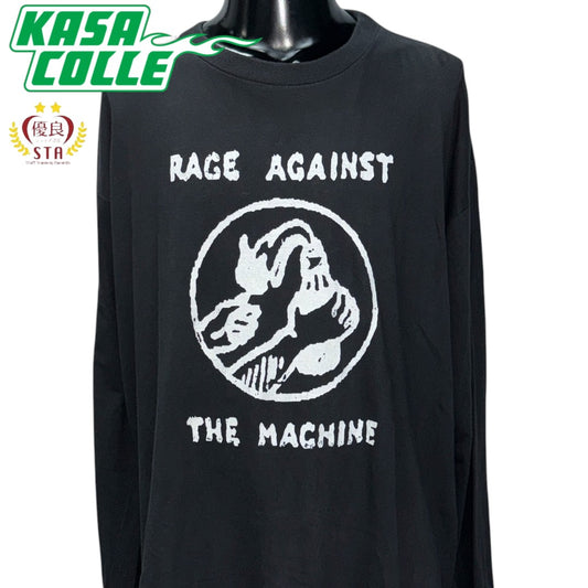 【RAGE AGAINST THE MACHINE】レイジ・アゲインスト・ザ・マシーン 90's Vintage ロングスリーブTシャツ