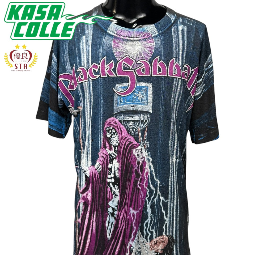 【BLACK SABBATH】ブラック・サバス AOP 90's Vintage Tシャツ