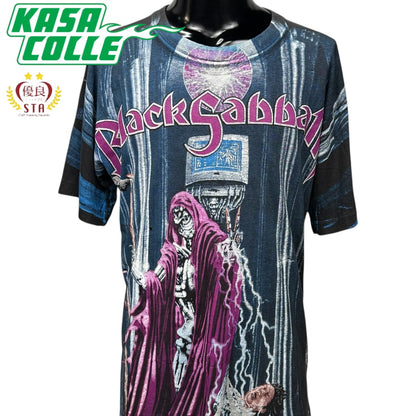 【BLACK SABBATH】ブラック・サバス AOP 90's Vintage Tシャツ