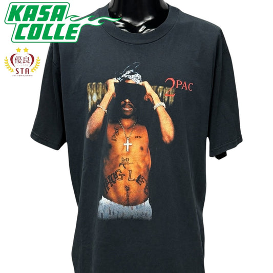 【2PAC】2パック フォトプリント Vintage Tシャツ