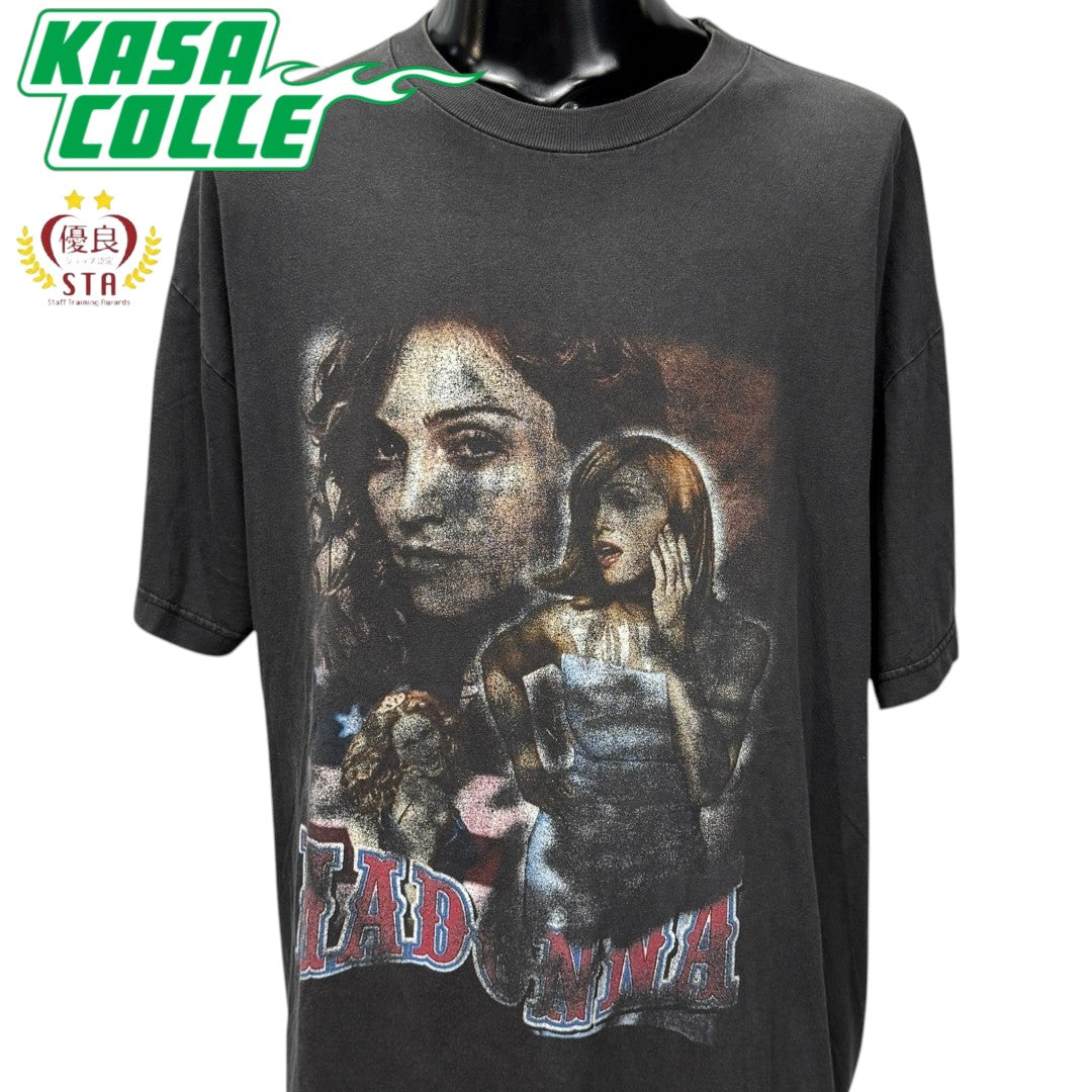 【MADONNA】マドンナ "DROWNED WORLD TOUR 2001" RAP Tシャツ