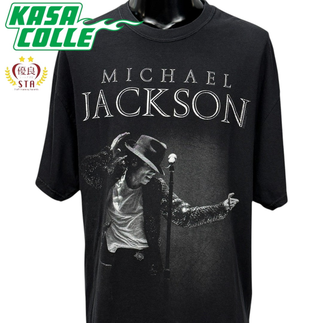 【MICHAEL JACKSON】マイケル・ジャクソン フォトプリント Tシャツ