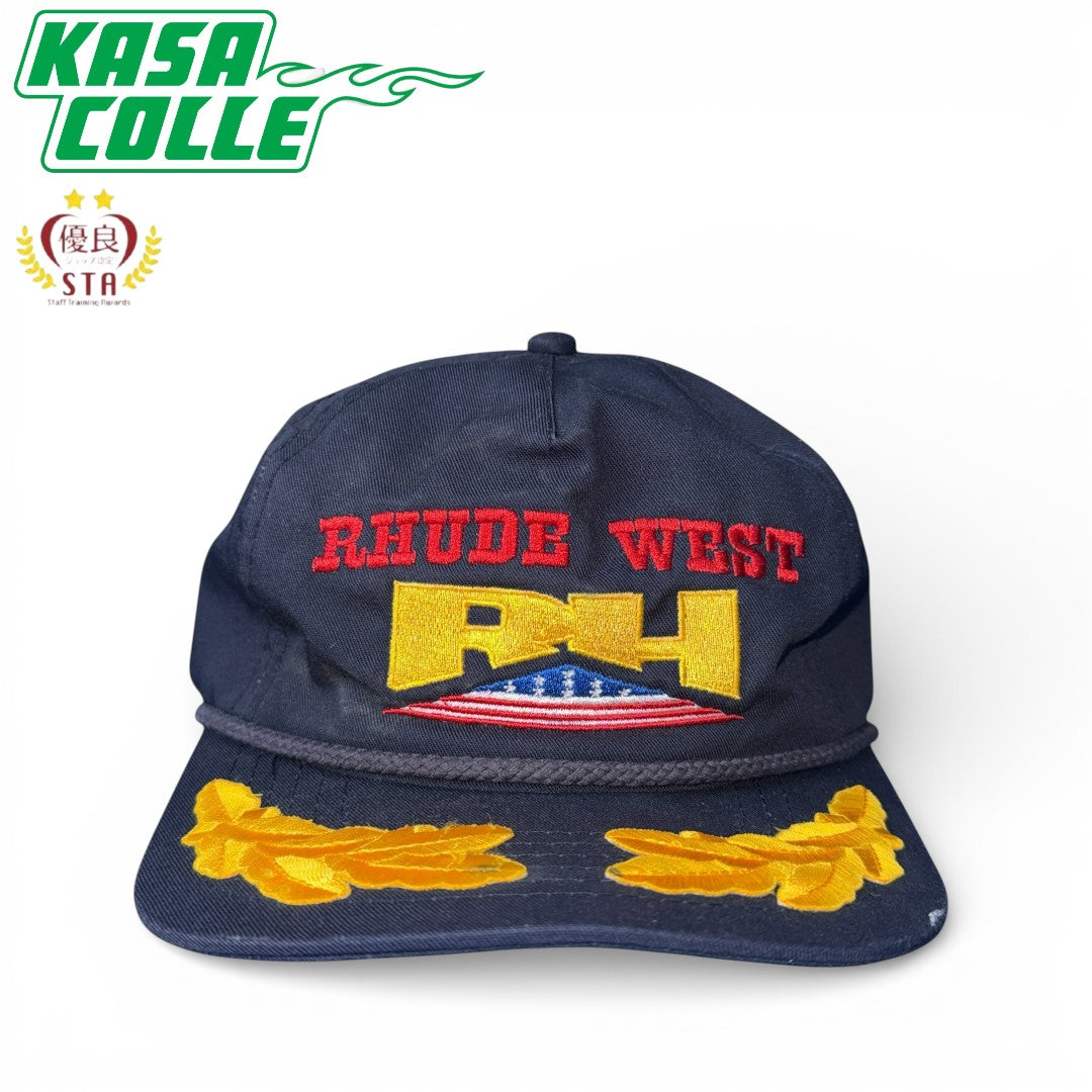【RHUDE】ルード RHUDE WEST EMBROIDERY CAP