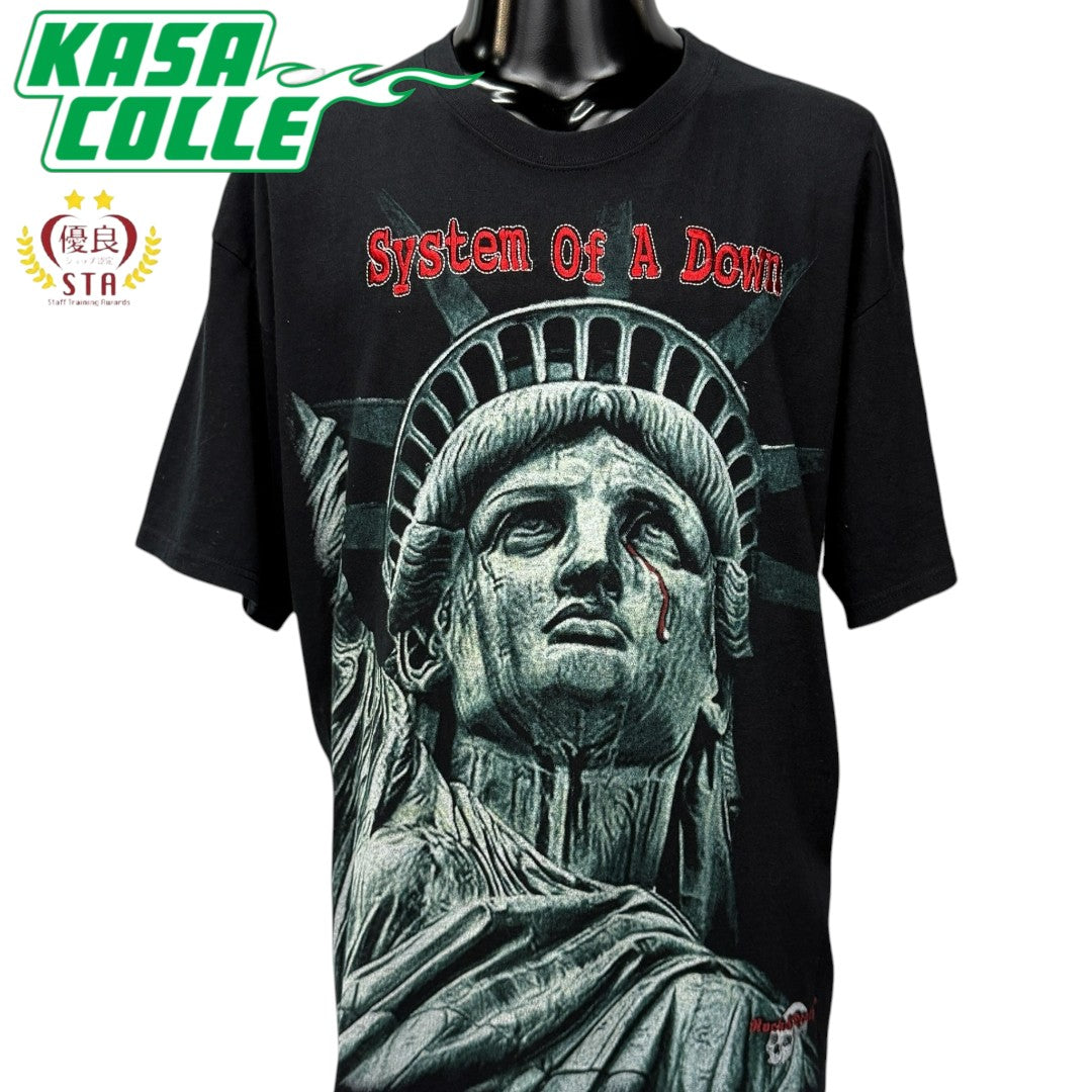 【SYSTEM OF A DOWN】システム・オブ・ア・ダウン "STATUE OF LIBERTY" 00'sメキシカン Vintage Tシャツ