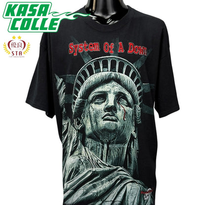 【SYSTEM OF A DOWN】システム・オブ・ア・ダウン "STATUE OF LIBERTY" 00'sメキシカン Vintage Tシャツ
