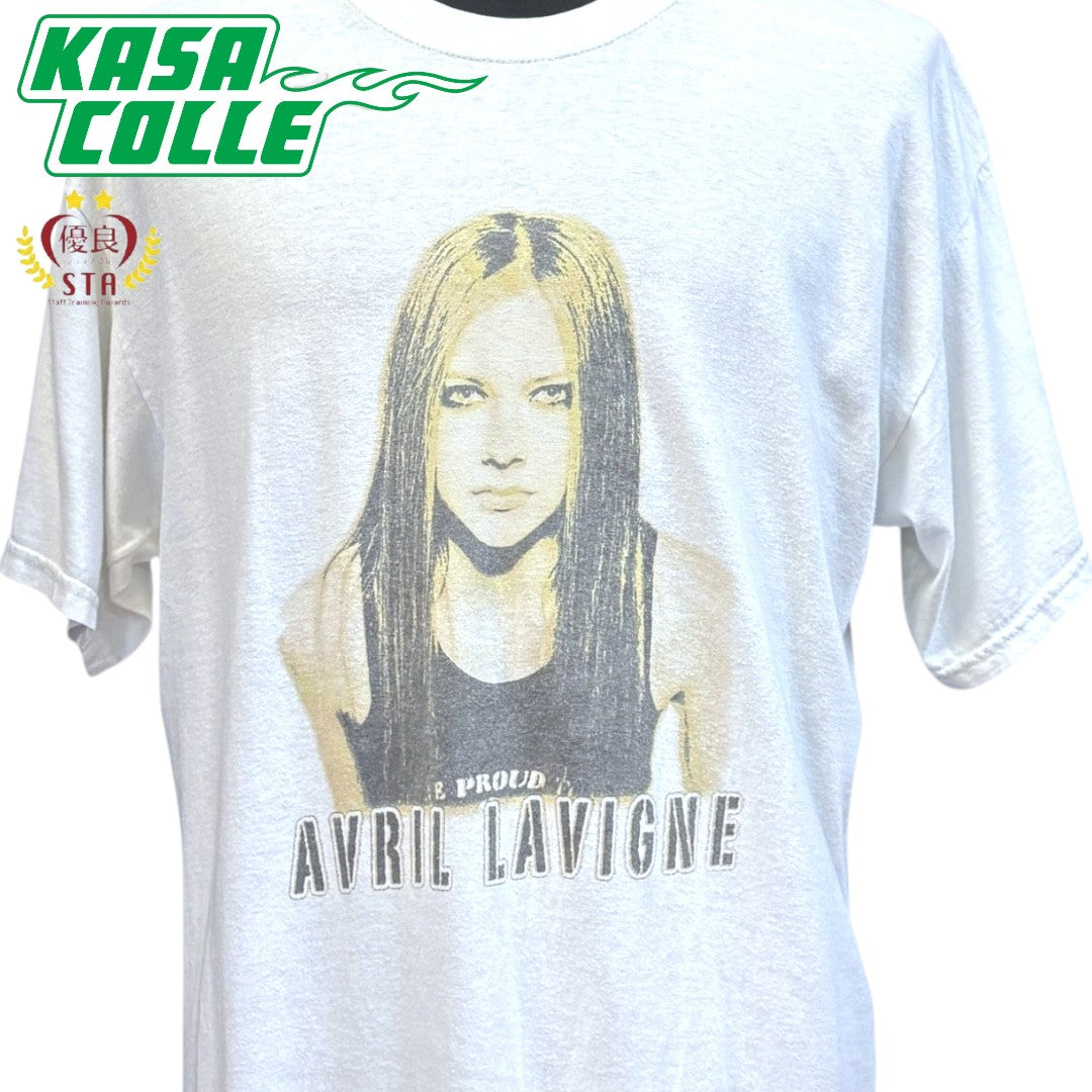 【Avril Lavigne】アヴリルラヴィーン GILDANタグTシャツ XL