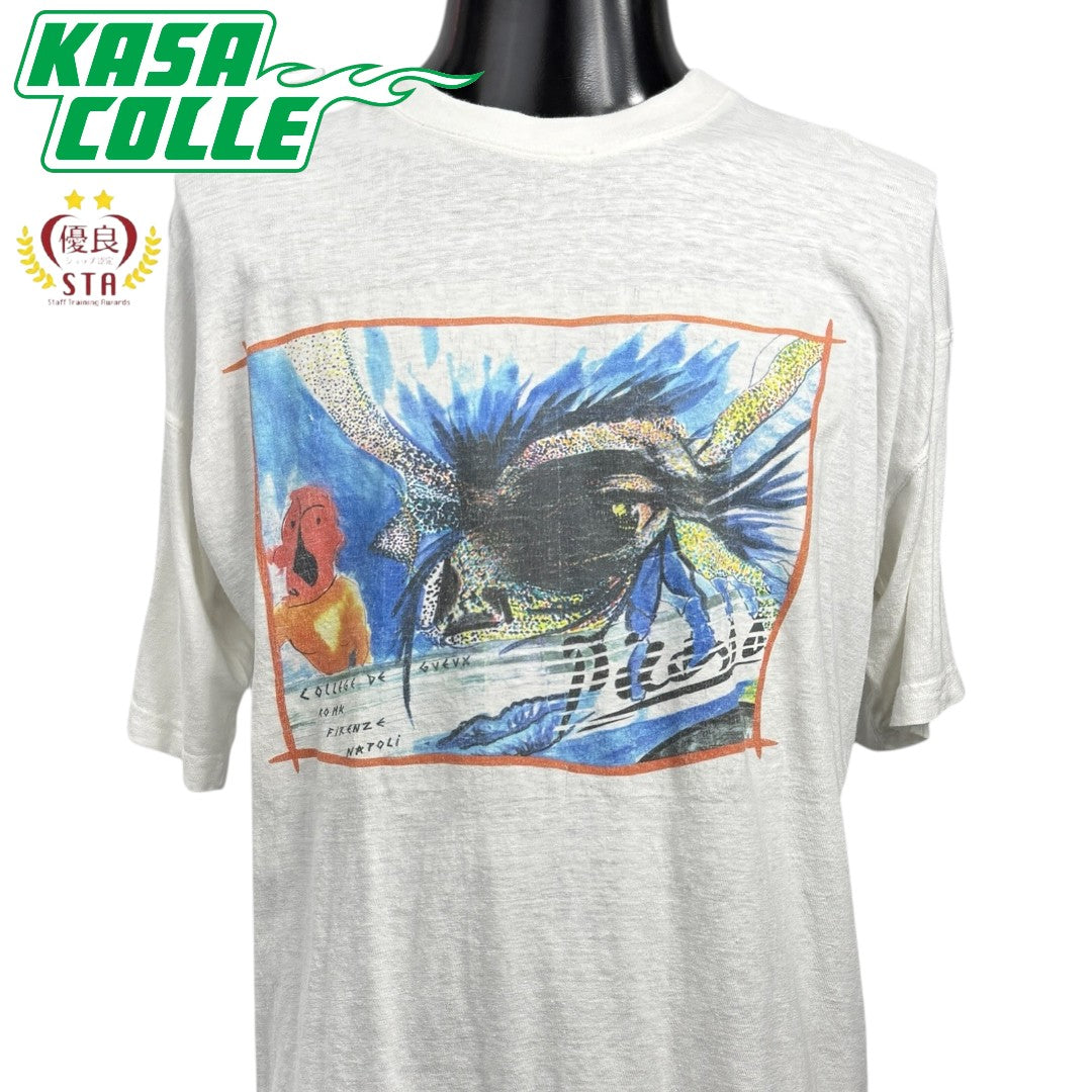 【PICASSO】パブロ・ピカソ “1917 イタリア紀行” アート Vintage Tシャツ