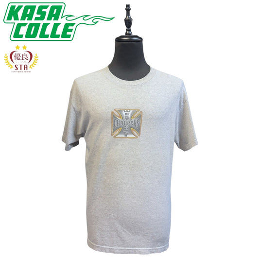 WEST COAST CHOPPERS "Long Beach CA" Chopper T-Shirt / 90's / L / Gray