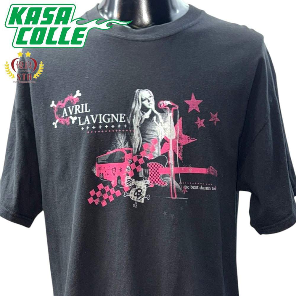 [AVRIL LAVIGNE] Avril Lavigne "THE BEST DAMN TOUR 2008" Tour T-shirt