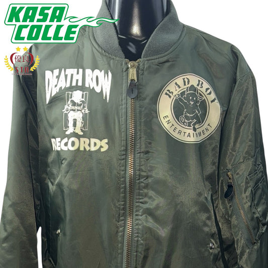 [DEATH ROW × BAD BOY] Death Row × Bad Boy "3PEAT" 2-Way Jacket