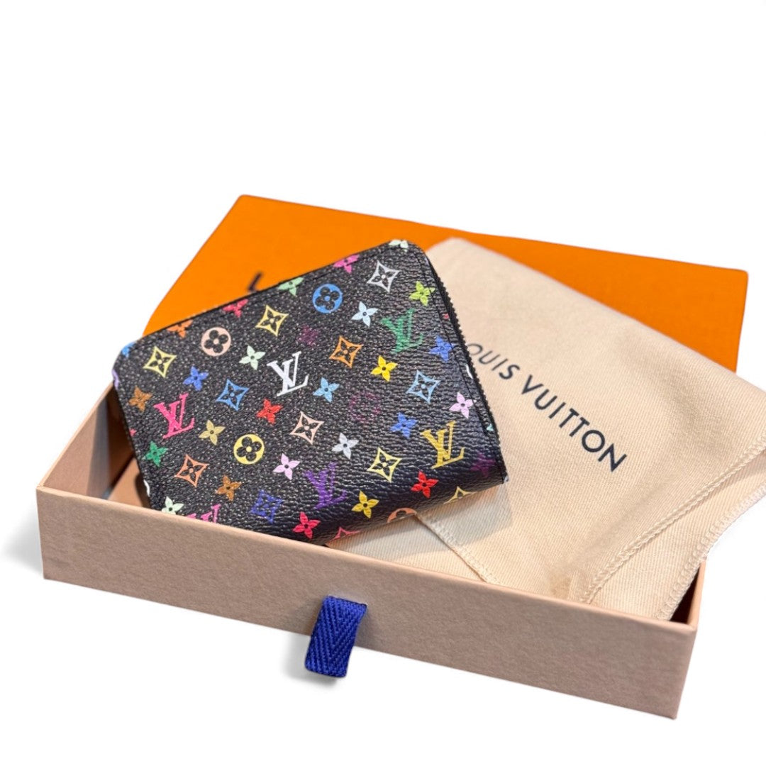 【LOUIS VUITTON】ルイヴィトン ルイヴィトン × 村上隆  ジッピーコイン パース  カラー：マルチカラー