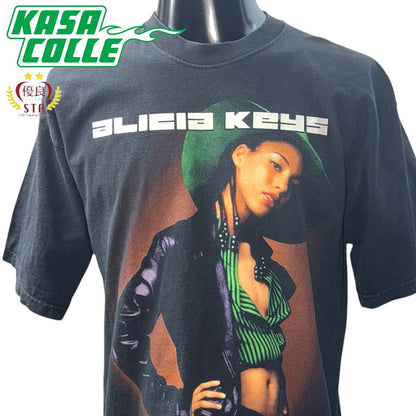 【ALICIA KEYS】アリシア・キーズ 2002年ツアーTシャツ